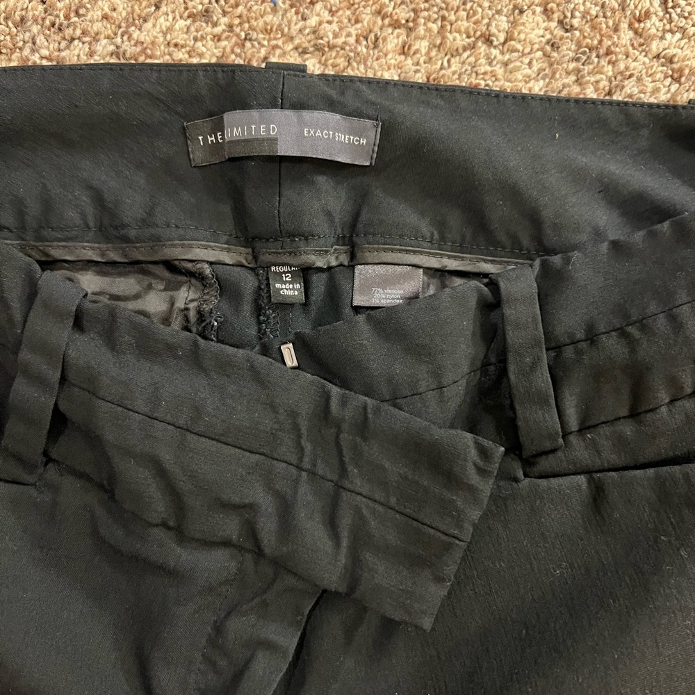 Limited black exact stretch pants sz12